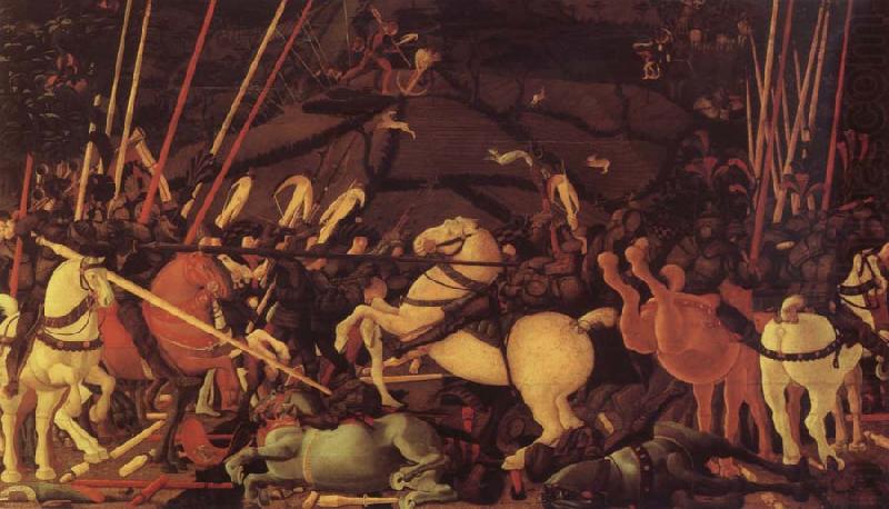 UCCELLO, Paolo The battle of San Romano the victory uber Bernardino della Carda china oil painting image